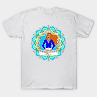 Mandala Listening to the Higher self Woman T-Shirt